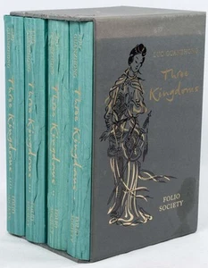 LUO GUANZHONG / Three Kingdoms A Historical Novel Four Volumes Folio Society - Picture 1 of 3