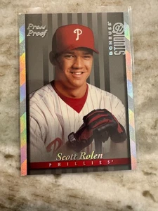 Scott Rolen 1997 Donruss Studio Silver Press Proof Parallel #155 Phillies - Picture 1 of 4