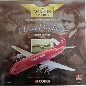 Corgi Aviation Classic Propliners Vickers Viscount Parcelforce 47602 - Picture 1 of 4