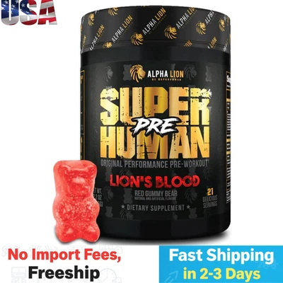 Alpha Lion Superhuman Pre-Workout - Lion's Blood (21 Servings) - Image 1 of 4
