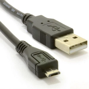 1m Micro-USB datos y cable de carga plomo para PC Smart Mobile Phone Universal - Imagen 1 de 12