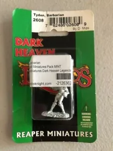Reaper Miniatures Dark Heaven Legends Tyden Barbarian RPR02608 - Nuovo - Foto 1 di 1