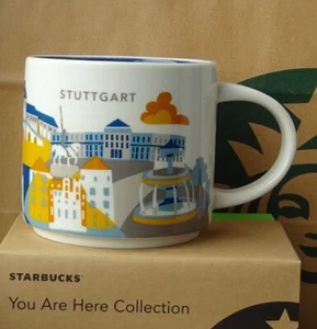 Starbucks City Mug Cup You are here Series YAH Stuttgart Germany 14oz NEW - Picture 1 of 3