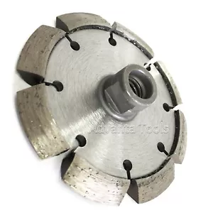 Cazador de grietas en forma de V soldado con láser de 4,5"" x,375"" para concreto y asfalto, 5/8""-11TH - Imagen 1 de 2