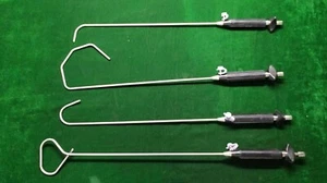 4Pcs Laparoscopic Urology Liver Retractor 5mmx340mm Surgical Instrument - Picture 1 of 11