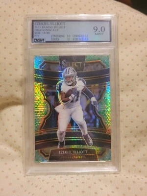 Ezekiel Elliott 2019 Panini Select Dragon Scale DGA 9 18/88 - Image 1 of 4