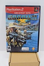 🔥 SOCOM II 2 US NAVY SEALS (Sony PlayStation 2 PS2, 2003) Tested CIB 🔥