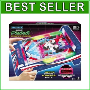 Juego de Pinball Retro de Mesa con Parachoques Vibradores - Diversión Electrónica para el Hogar - Imagen 1 de 8