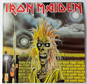 Iron Maiden -Self Titled LP 1980 EMI Records EMC 3330 Australian Press - Picture 1 of 16