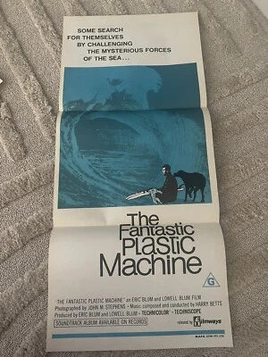 The Fantastic Plastic Machine (1969) Original vintage Australian daybill - image 1 of 4