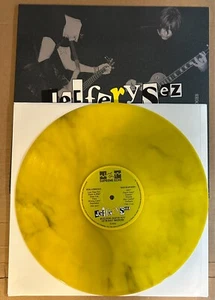 LP: JEFFERY SEZ - Building Rafts Out Of Burnt Bridges YELLOW MARBLE VINYL NEW - Picture 1 of 3