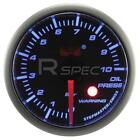 Car 52Mm Smoked Blue 52Mm Stepper Motor Oil Pressure Bar With Warning