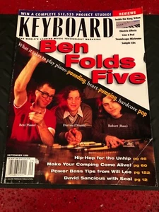 KEYBOARD MAGAZINE SEPTEMBER 1999 BEN FOLDS FIVE ISSUE - Foto 1 di 1
