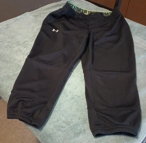 Under Armour, Mid Length, Fitted, Boys Active Wear, Black, Size M, - Picture 1 of 6