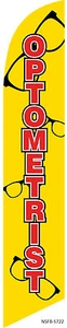 Optiker Werbung 12 Fuß Feder Banner Swooper Flagge - NUR FAHNE  - Bild 1 von 1