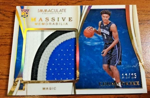 2019-20 Immaculate Massive Memorabilia Chuma Okeke Rookie Relic 12/25 NBA Magic - Picture 1 of 3
