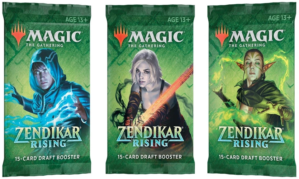 Booster  ZENDIKAR RISING / Erneuerung  (englisch)  Scourge+Omnath+Agadeem+Engine - Bild 1 von 1