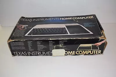 TEXAS INSTRUMENTS Heim Computer 99/4A IN Original Box (XHE33) - Bild 1 von 4