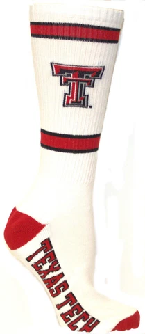 NCAA Texas Tech Red Raiders Crew Socks Cover