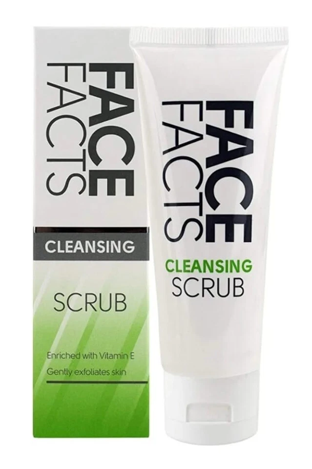 Face Facts Cleansing Scrub  Enriched With Vitamin E Gently Exfoliates Skin - Image 1 of 1