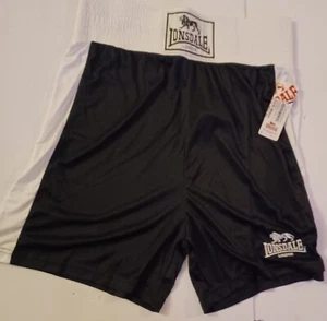 NEU schwarz-weiß kurze Hosen Boxgröße Medium Lonsdale London - Bild 1 von 6