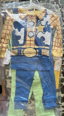 Toddler Boys' 4pc Snug Fit Toy Story Cotton Pajama Set  Buzz And woody - Image 1 of 2