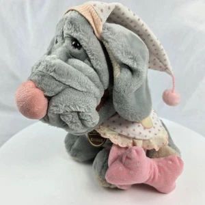 Ganz Bros Wrinkles Dog Vintage 1981 Plush Stuffed Animal 9" 4389068 - Picture 1 of 9