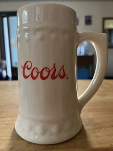 Vintage Coors Brewing Weißbierkrug Stein Sammlerstück NEU - Bild 1 von 6