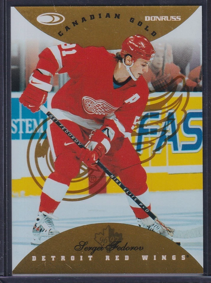 SERGEI FEDOROV - 1996 Donruss Canadian Ice GOLD PRESS PROOF #55, /150 - Image 1 of 1