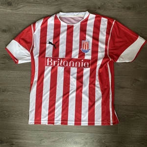 Stoke City home football shirt 2005 2006 Puma L - Bild 1 von 10