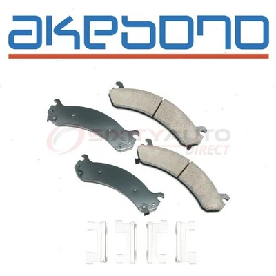 Akebono Pro-ACT Front Disc Brake Pad Set for 2007 Chevrolet Silverado 3500 zw — 第 1/4 张图片