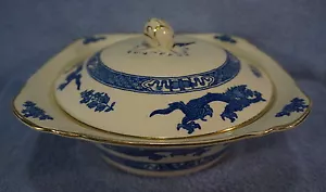 Cauldon Dragon Round Covered Vegetable Serving Bowl 9" (#6) - Picture 1 of 12