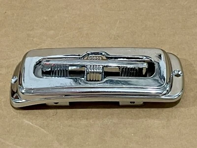 1956 CADILLAC 6 WAY POWER SEAT CONTROL SWITCH CHROME BEZEL SERIES 60 62 NICE! - Image 1 of 4