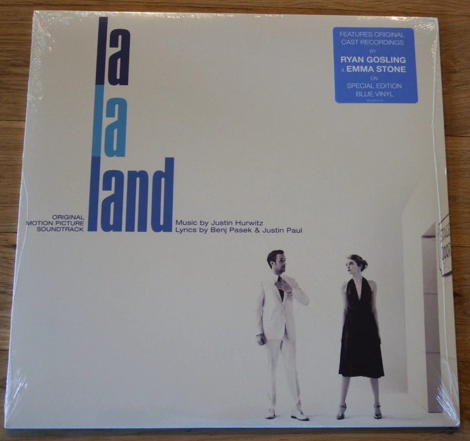 La La Land Soundtrack Disc 1, LP (Blue Translucent Color vinyl)