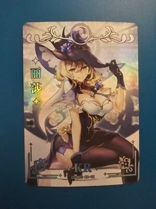 Göttin Story - Lisa Genshin Impact GS1m03-kr-02 Sammelkarte waifu - Bild 1 von 2