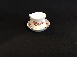 TAZA PLANA Y PLATILLO DE PORCELANA BALI (ELY-CHELSEA) QUEEN ANNE A1100 - Imagen 1 de 11