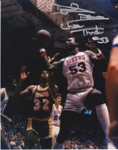 DARRYL DAWKINS SIGNED PHILADELPHIA 76ERS 8X10 PHOTO #5 RIP! - Picture 1 of 1