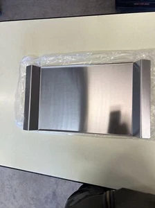 myco tableware serving tray 10"x 19" Bar Tray charcuterie Board Stainless - Picture 1 of 4