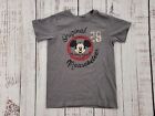 Disney Micky Mouse Original Mouseketeer Gray Tee Youth Size S 5 6