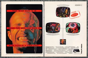 Burn Cycle CD-I Stampa 2 Pagine Annuncio Vintage Art B 1994 - Foto 1 di 3