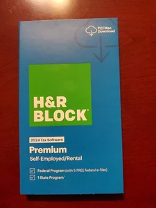 2024 H&R Block Premium Tax Software PC 2024 - **** eBay messaging Delivery**** - Picture 1 of 2