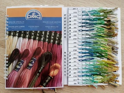 DMC Color Chart with Real Thread Samples - 498 Colors 10 cm Includes Book Chart - Image 1 of 4