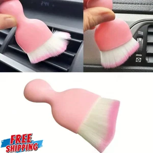 1 pcs Car Interior Cleaning Brush Soft Detail Dust Brush for Vents & Panels - Picture 1 of 8