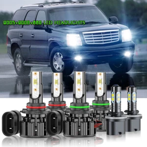 Kit de 6 bombillas de luz antiniebla LED para Cadillac Escalade 2002-2004 - Imagen 1 de 16