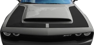 Hood Side Blackout Vinyl Graphic Decals for Challenger SRT Demon 2018 - Bild 1 von 1