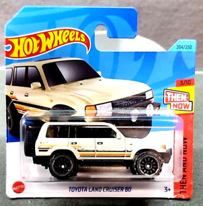 HOT WHEELS TOYOTA LAND CRUISER 80 THEN AND NOW 2023 short card