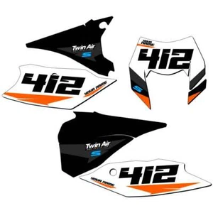 EXC-F SG64  Custom MX Number Plates Senge Graphics Kit Compatible with KTM - Picture 1 of 25