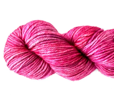 ROSA INGLESA 50g Madeja 159yd Malabrigo CAPRINO Lana Merino y Cachemira xHilo Suave Foto 1 de 2
