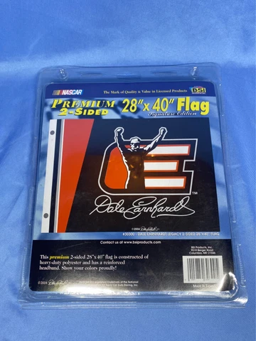 2004 Dale Earnhardt #3 Premium Legacy Two Sided NASCAR BSI Flag 28”x40” Cover