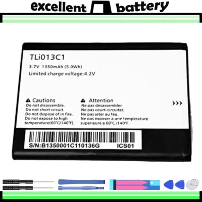 Replacement Battery for Alcatel TLi013C1 - Image 1 of 3